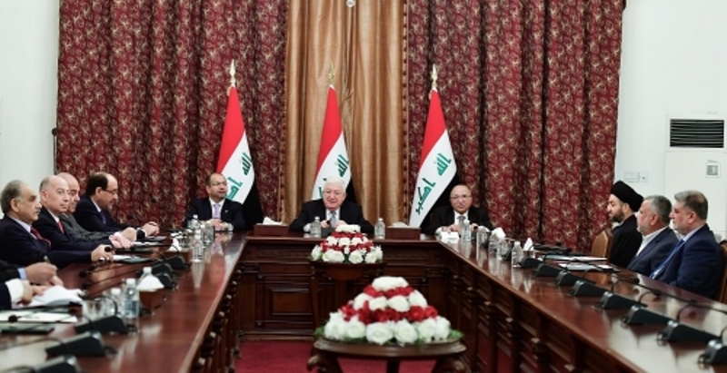 اجتماع رئاسي عراقي رفيع يبحث الانتخابات المقبلة في العراق اجتماع رئاسي عراقي رفيع يبحث الانتخابات المقبلة في العراق