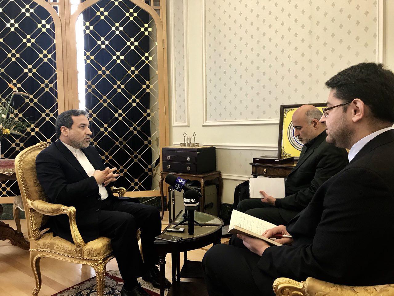 عراقجي: مواجهة ترامب للاتفاق هي مواجهة للمجتمع الدولي عراقجي: مواجهة ترامب للاتفاق هي مواجهة للمجتمع الدولي