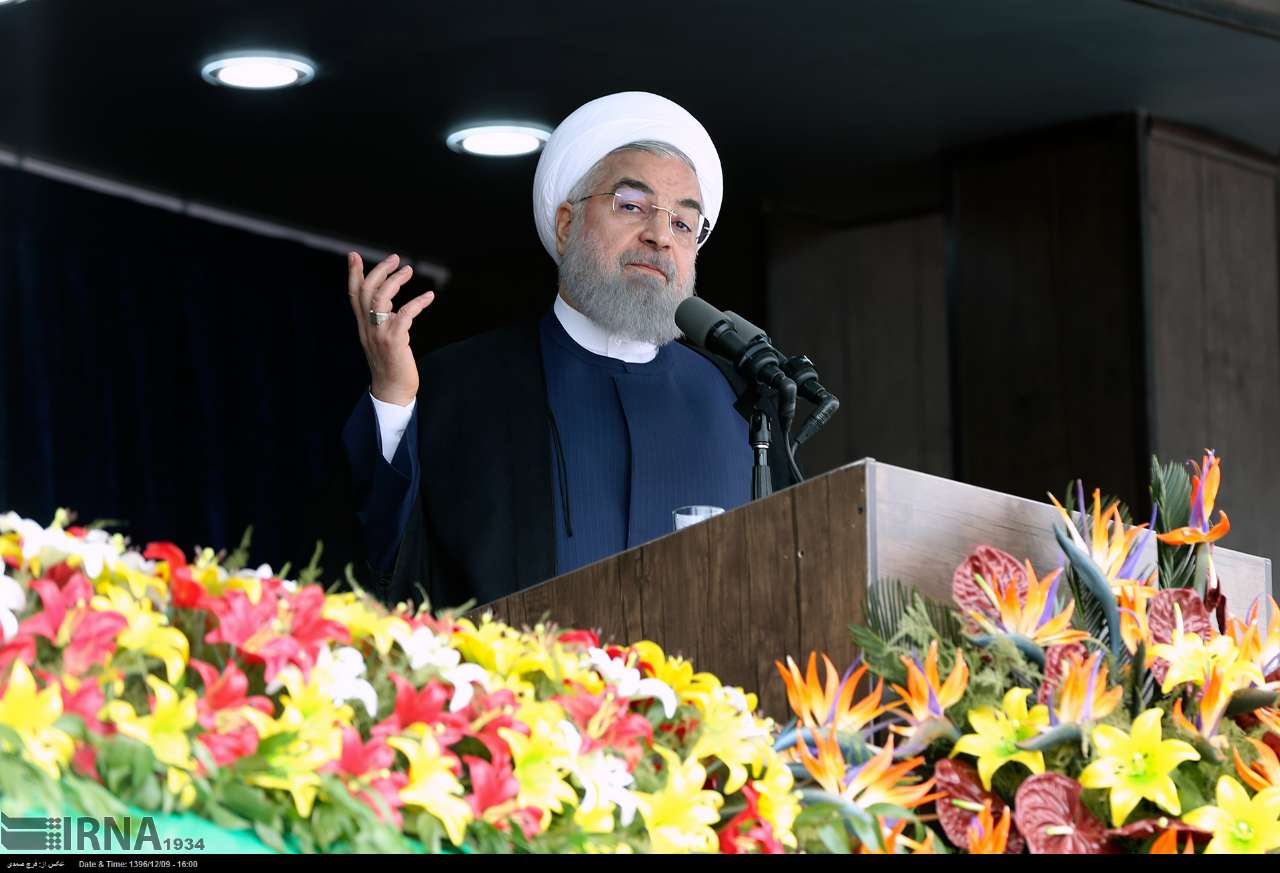روحانی:احداث طرح های گلخانه ای در دولت تدبیر و امید 2 برابر شده است