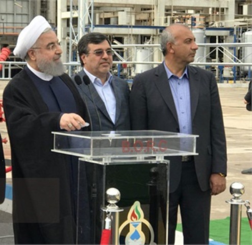 تدشین مشروع تعزیز الطاقة الانتاجیة للبنزین فی مصفي بندرعباس تدشین مشروع تعزیز الطاقة الانتاجیة للبنزین فی مصفي بندرعباس