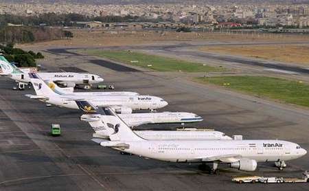 مدیركل فرودگاه مهرآباد: موقعیت پارك 54 فروند هواپیما درمهرآباد مهیا شده است