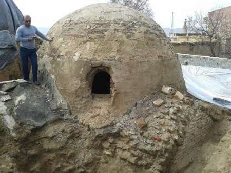 آغاز مرمت حمام تاريخي 'لج' و حوضخانه هاي قديمي مهاباد