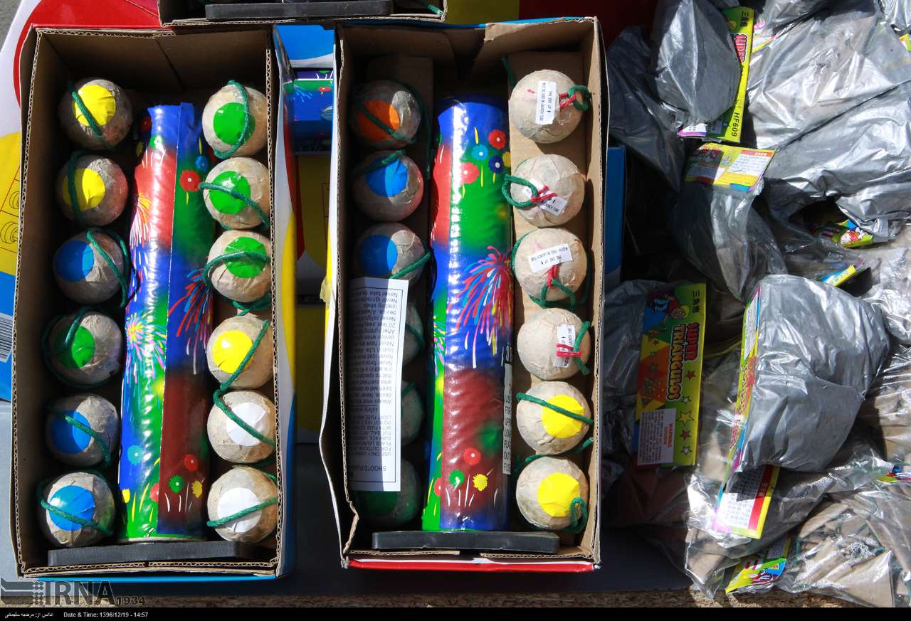 کشف ۶ هزار ترقه در بم/ پلیس: برخورد جدی با عاملان می‌شود