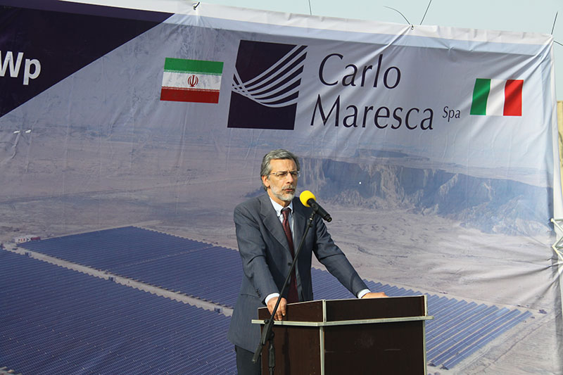 Italian Envoy: Using clean energy power plant indicates attention to environment Italian Envoy: Using clean energy power plant indicates attention to environment