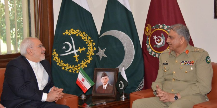 Iran FM, Pakistan Army Chief discuss bilateral ties, regional security