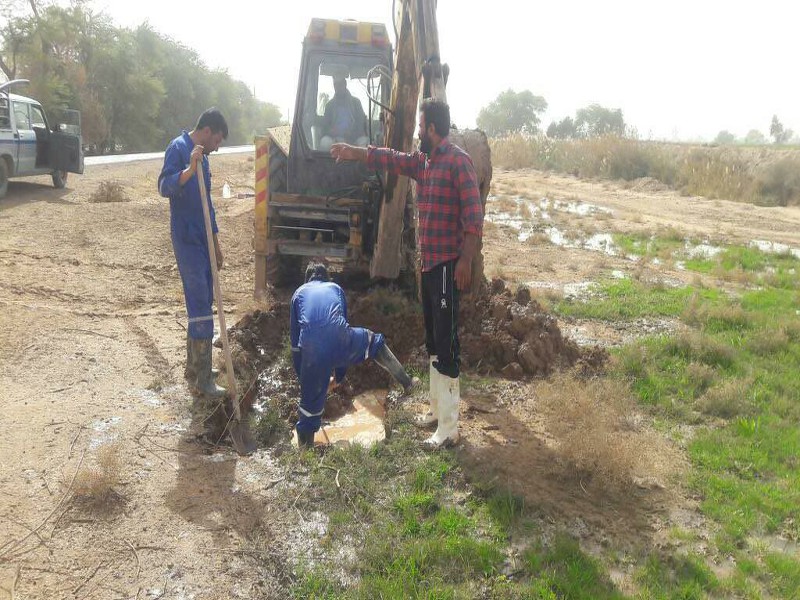 كيفيت آب آشاميدني 1100 خانوار روستايي در انديمشك بهبود يافت