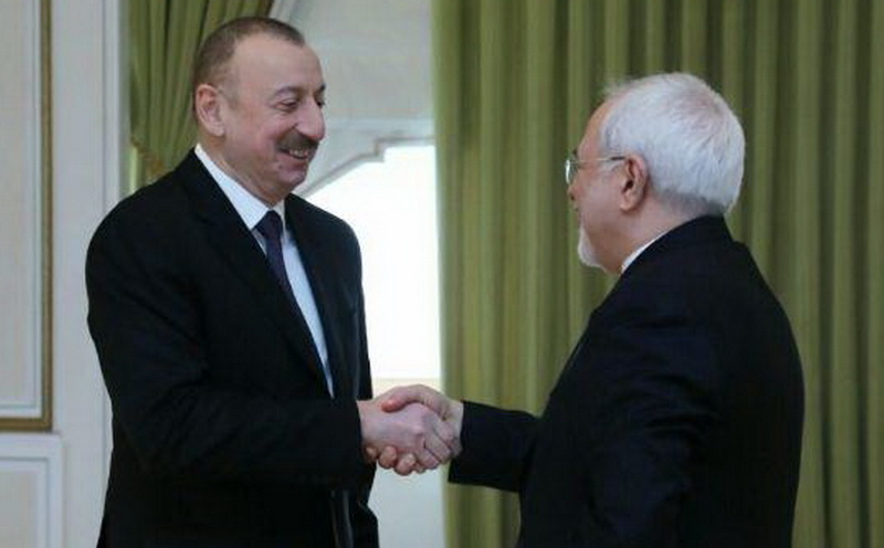 Außenminister Zarif trifft sich mit Ilham Aliyev in Baku Außenminister Zarif trifft sich mit Ilham Aliyev in Baku