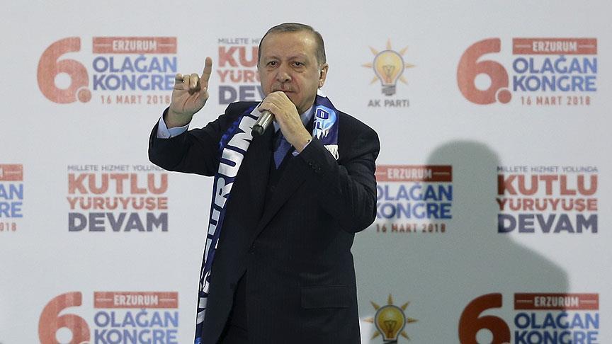 اردوغان: نيروهاي تركيه در آستانه ورود به شهر عفرين هستند