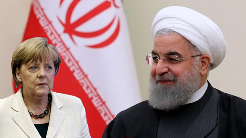 Präsident Rouhani gratuliert Bundeskanzlerin Angela Merkel Präsident Rouhani gratuliert Bundeskanzlerin Angela Merkel