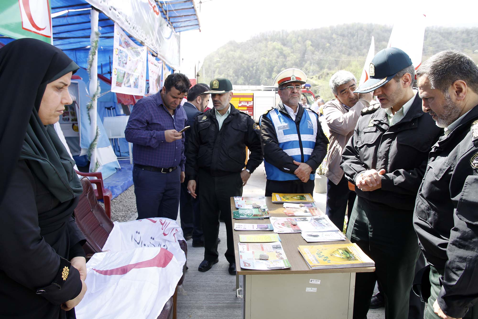 80 ايستگاه نوروزي پليس در مازندران به مسافران خدمات ارائه مي كند