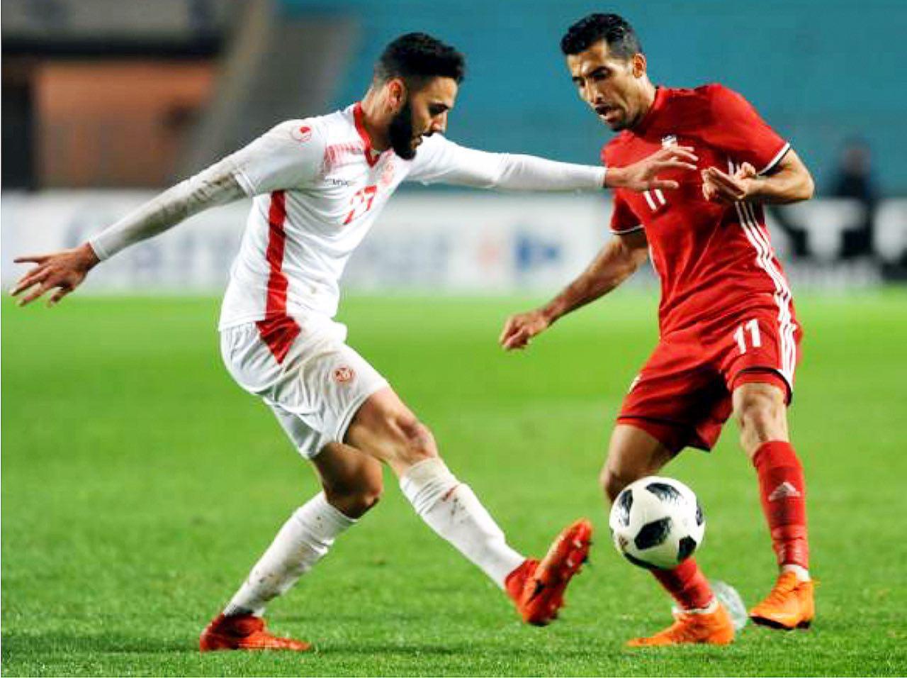 ايران تخسر امام تونس في اطار التحضيرات للمونديال