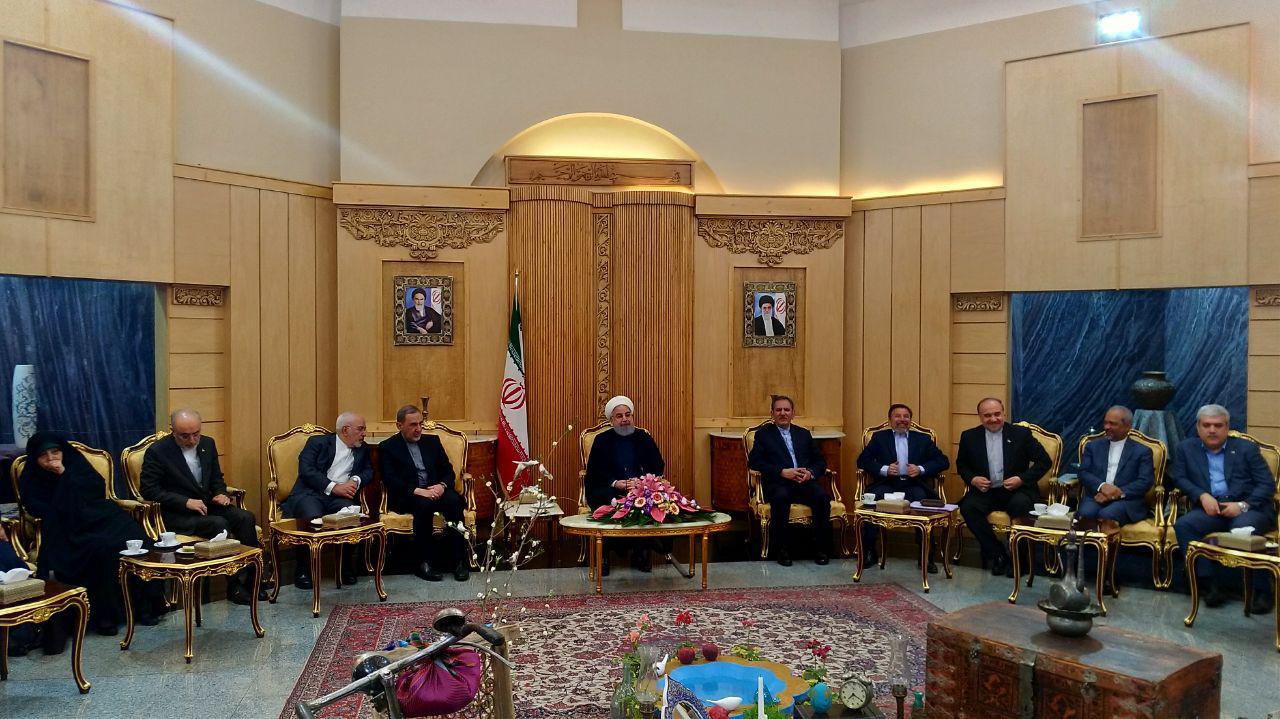 Präsident Rouhani zu Staatsbesuch in Turkmenistan Präsident Rouhani zu Staatsbesuch in Turkmenistan