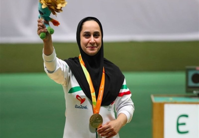 Iranian shooter bags gold at UAE World Cup Iranian shooter bags gold at UAE World Cup