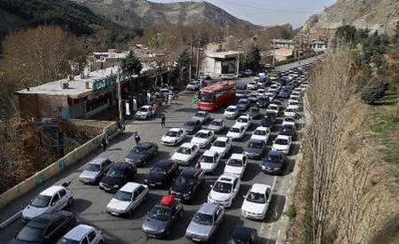 بازگشت مسافران ترافيك درجاده هاي مازندران را سنگين كرد