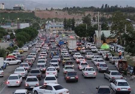 ترافيك در جاده هاي كهگيلويه و بويراحمد سنگين است