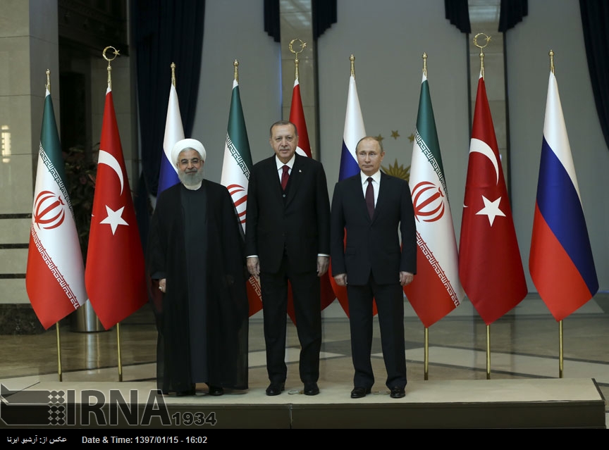 Suriye konulu,İran-Türkiye ve Rusya liderler zirvesi başladı Suriye konulu,İran-Türkiye ve Rusya liderler zirvesi başladı