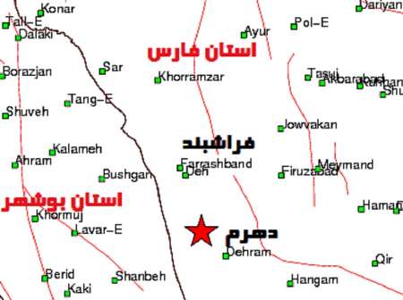 زمین‌لرزه 4.1 ریشتری دهرم فارس خسارتی نداشت