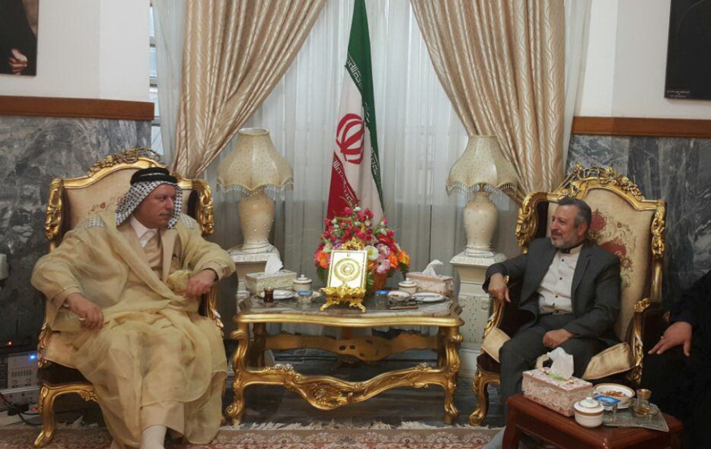 Un émir irakien apprécie le soutien de l'Iran à l'Irak contre Daech Un émir irakien apprécie le soutien de l'Iran à l'Irak contre Daech