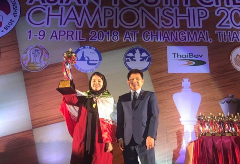 بانوي شطرنج باز نوجوان ايران قهرمان رقابت هاي آسيا شد