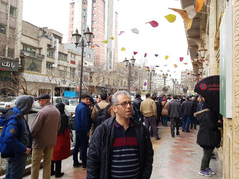 صف دلار در بازار استانبول