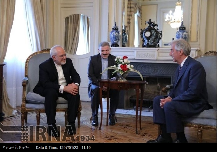 Zarif ve Uruguay Cumhurbaşkanı görüştü Zarif ve Uruguay Cumhurbaşkanı görüştü