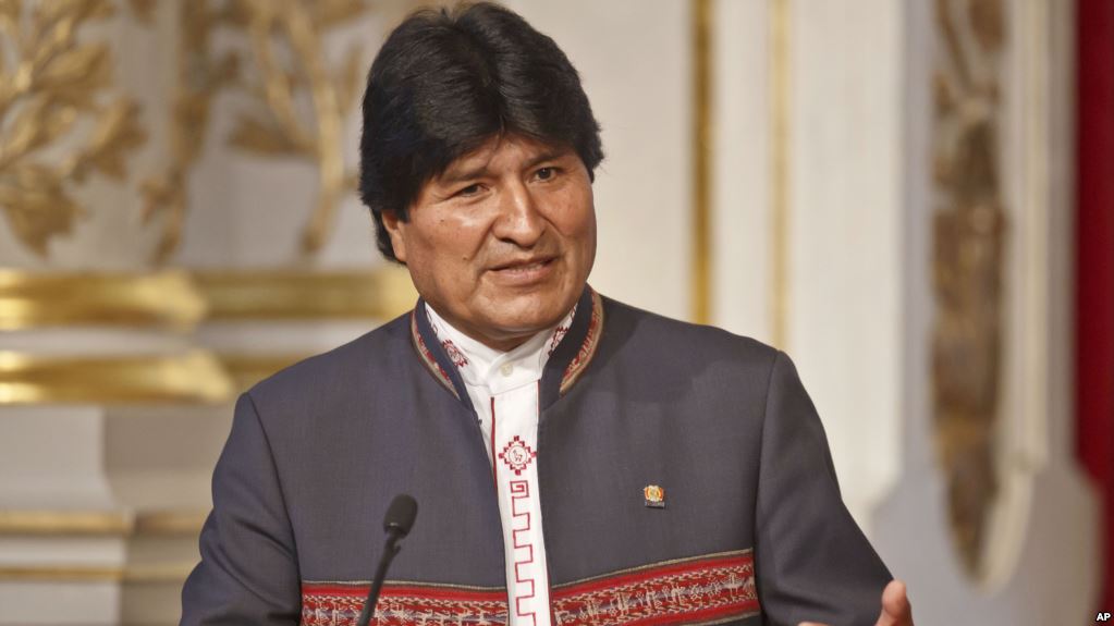 Bolivia president denounces US attack on Syria as 'outrageous' Bolivia president denounces US attack on Syria as 'outrageous'