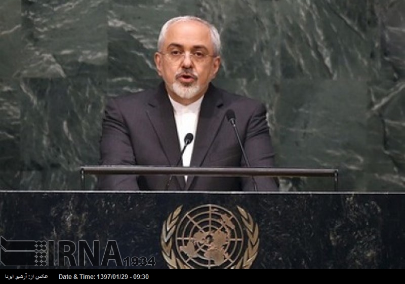 Zarif, Kalıcı Barış toplantısına katılacak Zarif, Kalıcı Barış toplantısına katılacak