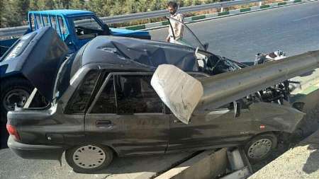 حادثه رانندگی در ساوه 6 نفر را مصدوم كرد