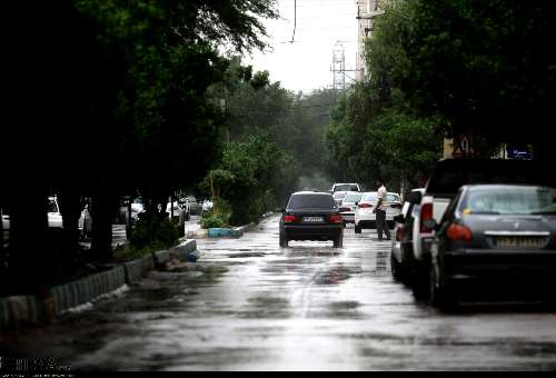 پیش‌بینی باد و باران در کرمان
