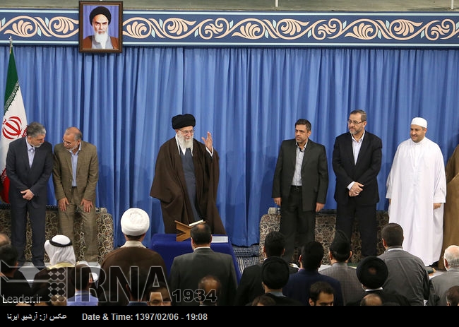 Ayetullah Hamenei: İran, Kuran-ı uygulayarak, Amerika’nın karşısında durdu Ayetullah Hamenei: İran, Kuran-ı uygulayarak, Amerika’nın karşısında durdu