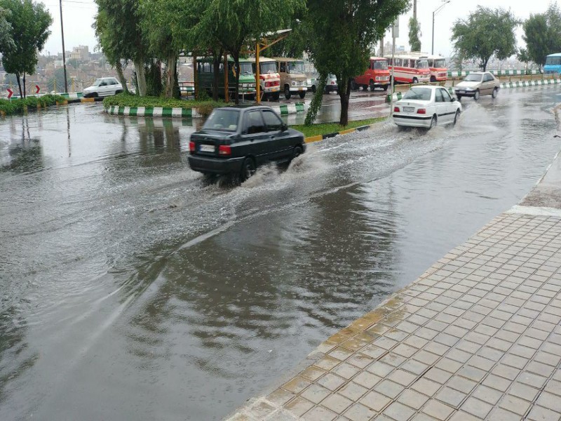 بارندگي شمال خوزستان را فرا گرفت