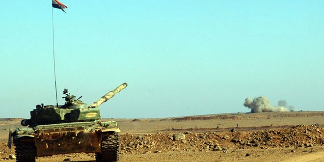 Syrian army hunts remnants of Daesh terrorists Syrian army hunts remnants of Daesh terrorists