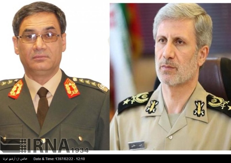 افغان وزیر دفاع ایران پہنچ گئے افغان وزیر دفاع ایران پہنچ گئے