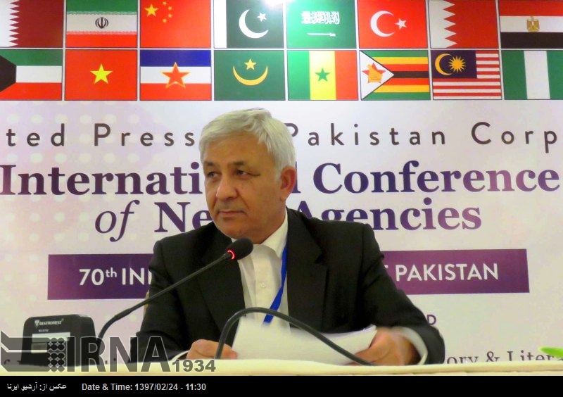 میڈیا تعاون کے ذریعے امن پسند اقوام کے دشمنوں کا مقابلہ کیا جا سکتا ہے: ارنا ڈائریکٹر جنرل میڈیا تعاون کے ذریعے امن پسند اقوام کے دشمنوں کا مقابلہ کیا جا سکتا ہے: ارنا ڈائریکٹر جنرل