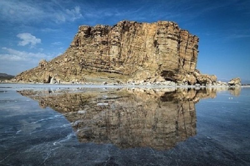 آب ورودی به دریاچه ارومیه 400 میلیون مترمكعب كاهش یافت