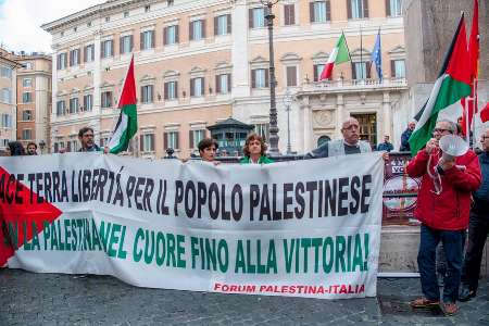 ایتالیایی ها كشتار فلسطینیان را محكوم كردند
