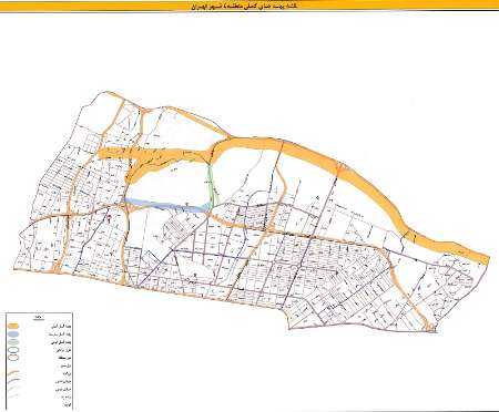 نقشه لرزه‌ای 354 محله تهران