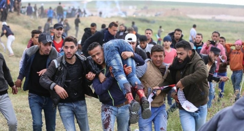 هشت فلسطینی به ضرب گلوله صهیونیست ها به شهادت رسیدند