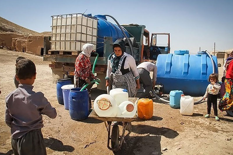 110 روستای گلستان با تانكر آبرسانی می شوند