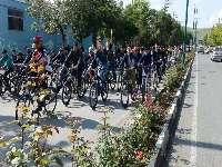 300 ركاب زن در همايش دوچرخه سواري مهاباد شركت كردند