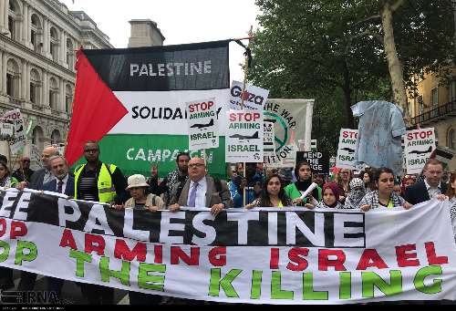 خشم و اعتراض ملت‌ها علیه صهیونیست‌ها؛ نسل‌کشی در غزه را پایان دهید