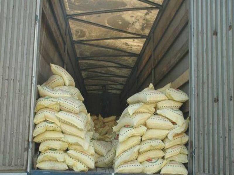 46 تن برنج قاچاق در جهرم كشف شد