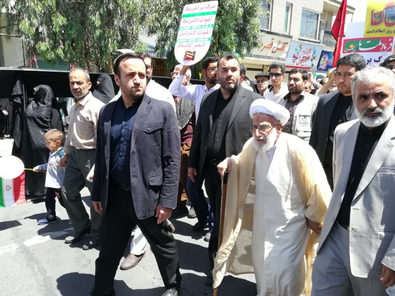 راهپیمایی روز قدس قوت قلبی برای فلسطینیان است راهپیمایی روز قدس قوت قلبی برای فلسطینیان است