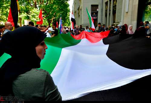 راهپیمایی روز قدس اتحاد عدالت‌خواهان جهان برای نجات فلسطین است