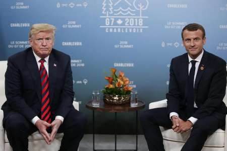رویترز: روابط روسای جمهوری آمریكا و فرانسه سرد شده است