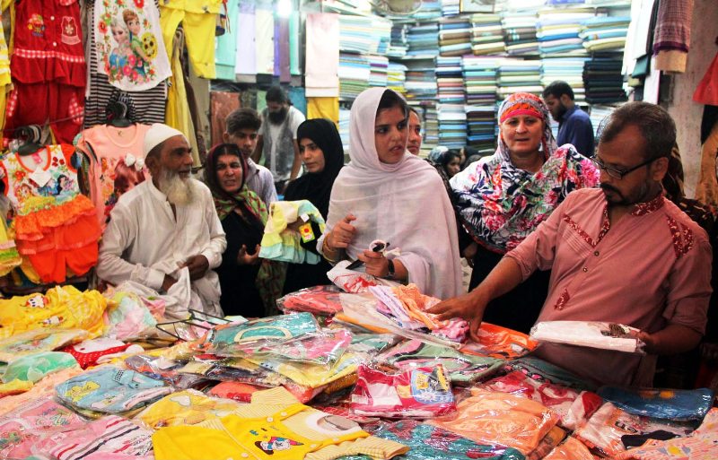 Eid shopping across Pakistan in full swing Eid shopping across Pakistan in full swing