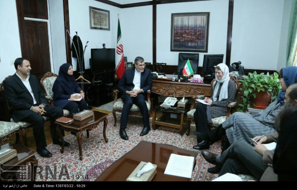 ریڈ کراس کیساتھ باہمی تعاون بڑھانے پر آمادہ ہیں: ایران ریڈ کراس کیساتھ باہمی تعاون بڑھانے پر آمادہ ہیں: ایران