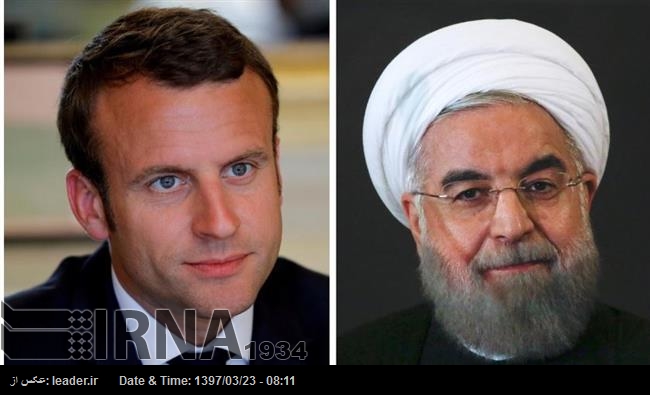 Rohani y Macron debaten telefónicamente sobre las relaciones mutuas y el Plan Integral Rohani y Macron debaten telefónicamente sobre las relaciones mutuas y el Plan Integral