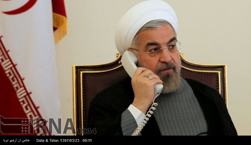 ایران اور فرانسیسی صدور کی جوہری معاہدے پر ٹیلی فونک گفتگو ایران اور فرانسیسی صدور کی جوہری معاہدے پر ٹیلی فونک گفتگو