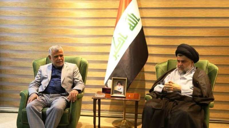 الصدر يعلن تشكيل تحالف بين سائرون والفتح الصدر يعلن تشكيل تحالف بين سائرون والفتح